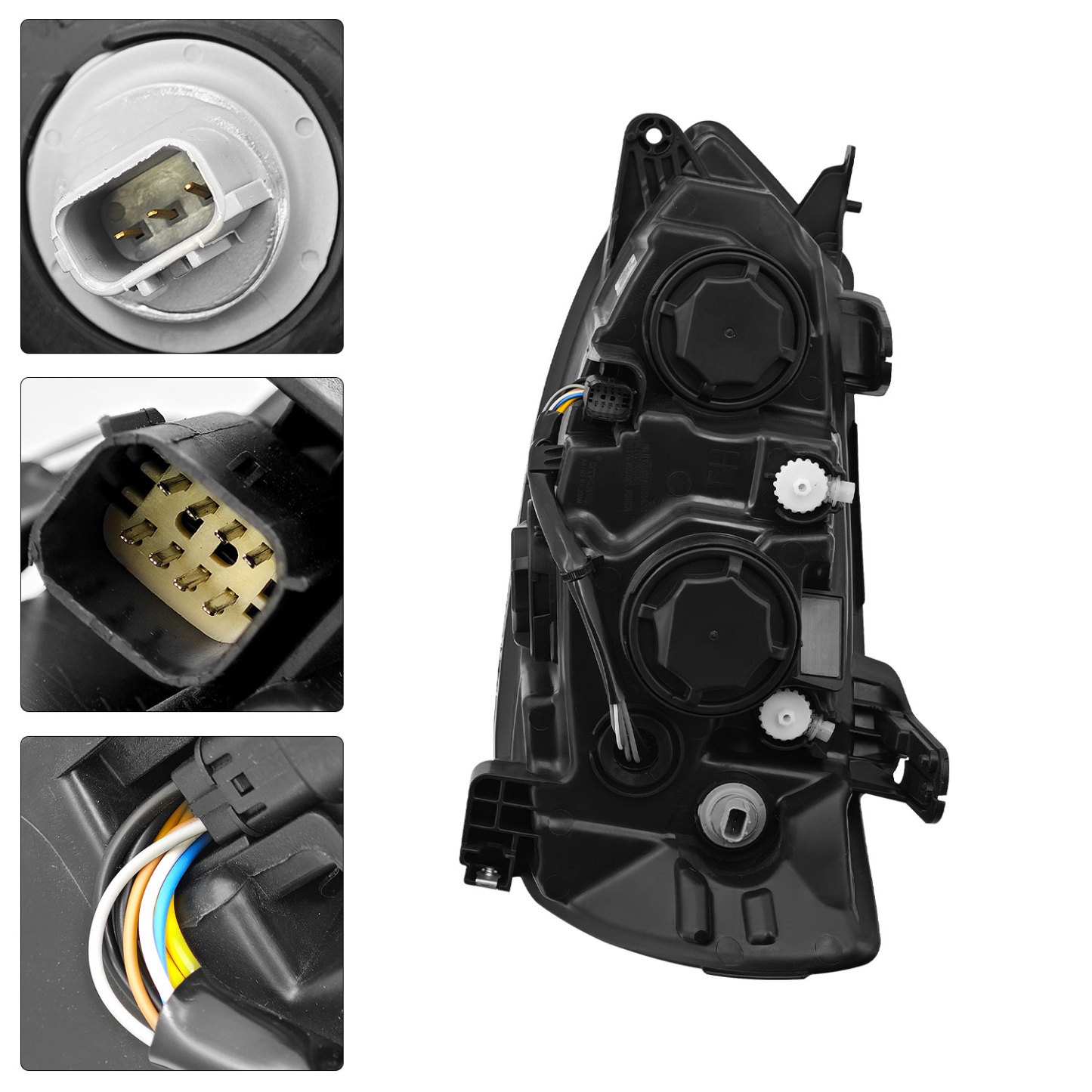 Headlight Assembly Compatible with Chevy Sonic 2017-2020 - Right Passenger Side