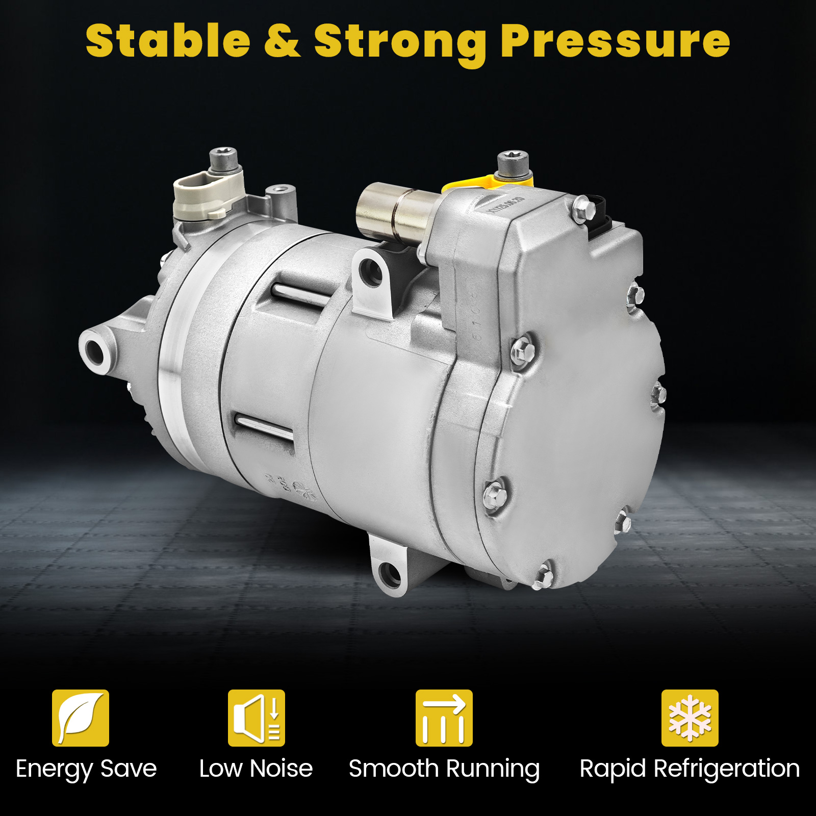 A/C Compressor Fits for BMW 330e 530e 740e X3 X5 xDrive 2016-2024