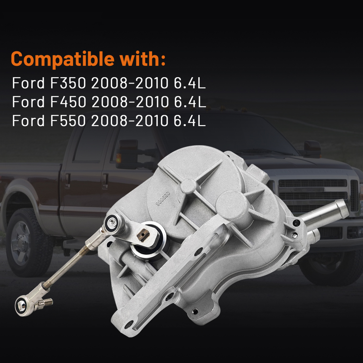 Diesel Turbo Actuator High and Low Pressure for Ford F350 F450 F550 2008-2010 6.4L