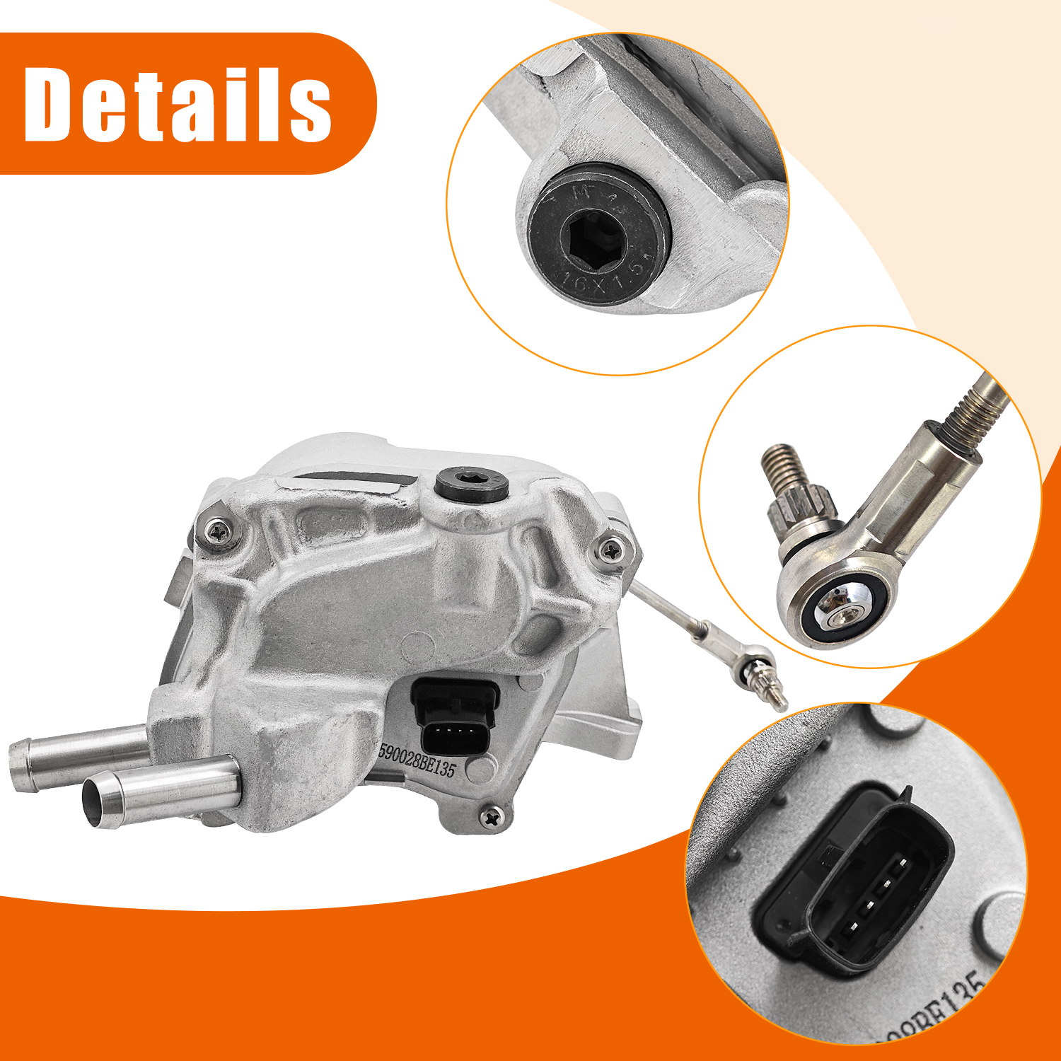 Diesel Turbo Actuator High and Low Pressure for Ford F350 F450 F550 2008-2010 6.4L