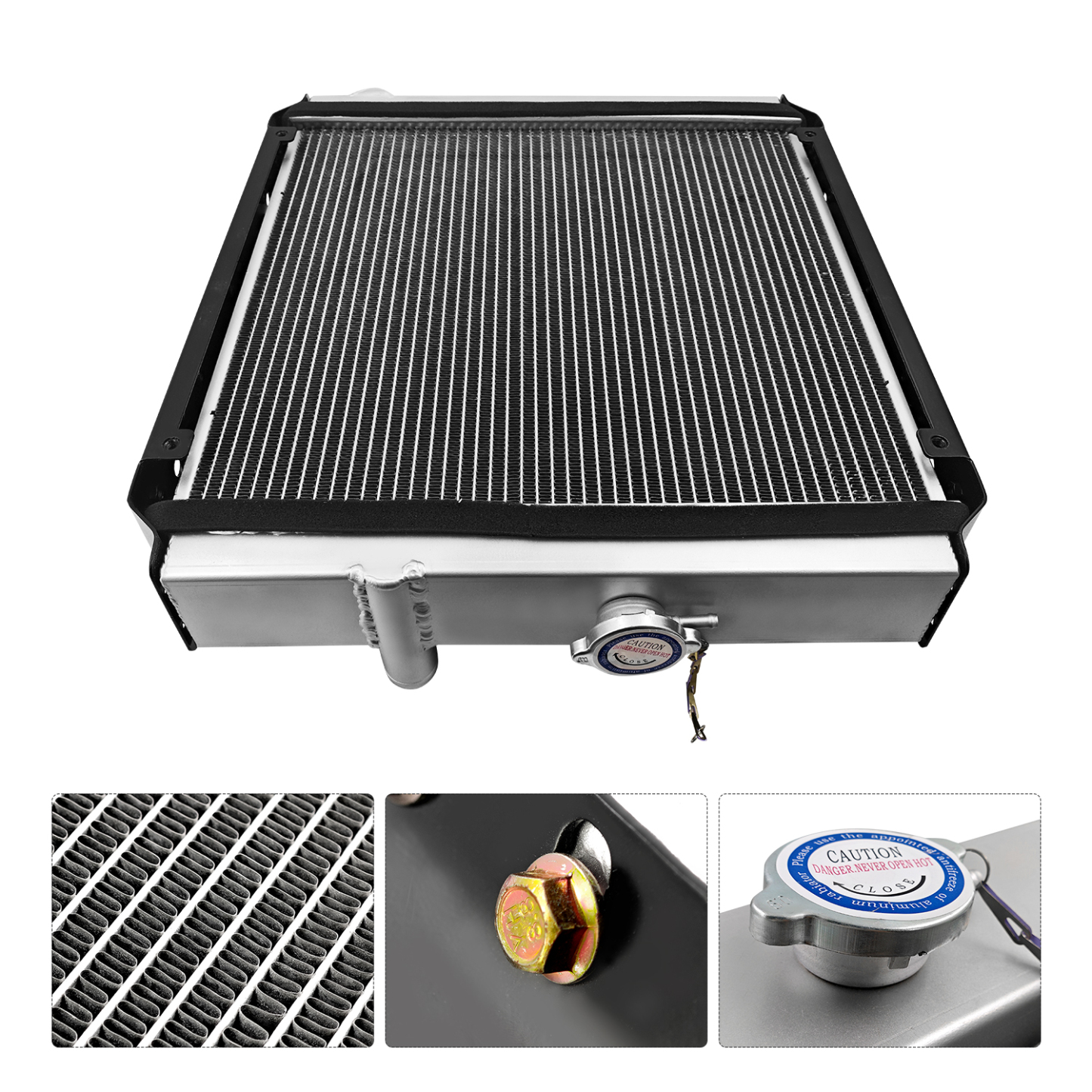 Radiator Compatible with Kioti DK35 DK40 DK45 DK50 DK65 DS4110 DS4110 HS DS4510 