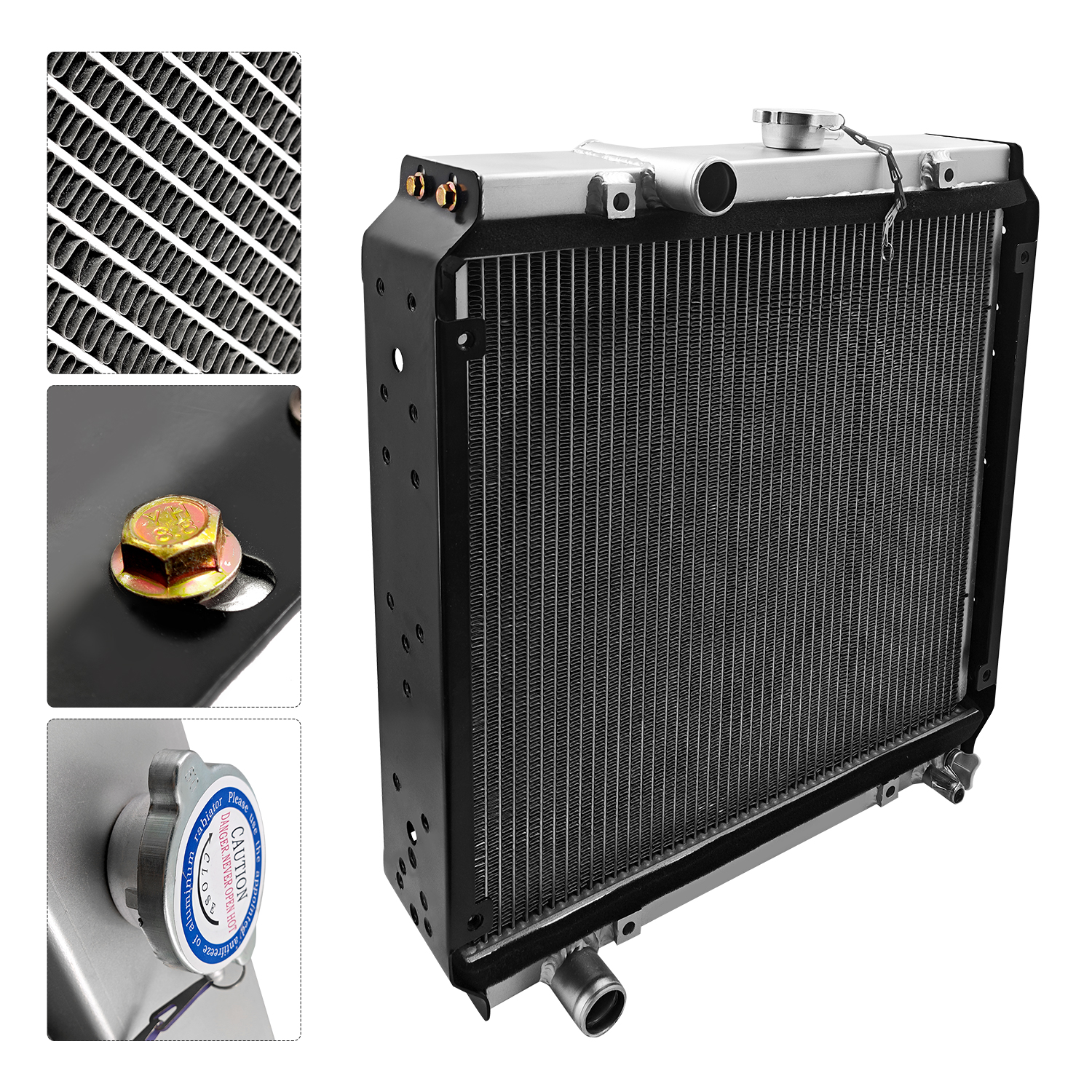 Radiator Compatible with Kioti DK35 DK40 DK45 DK50 DK65 DS4110 DS4110 HS DS4510 