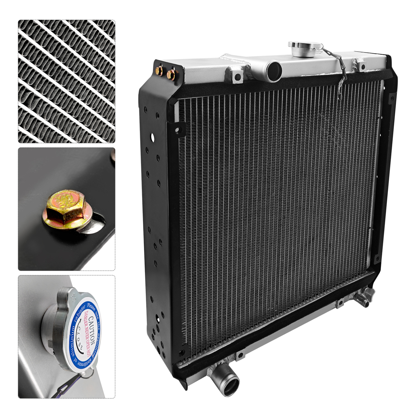 Radiator Compatible with Kioti DK35 DK40 DK45 DK50 DK65 DS4110 DS4110 HS DS4510 