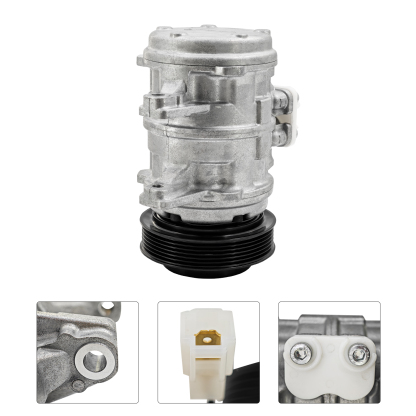 12V 6PK AC Compressor Fits for Porsche 944 1985-1991 2.5L 3.0L & 924 2.5L 1987-1988 & 968 3.0L 1993-1995