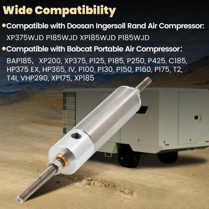 Pneumatic Air Cylinder Compatible with Ingersoll Rand Air Compressor XP375WJD P185WJD