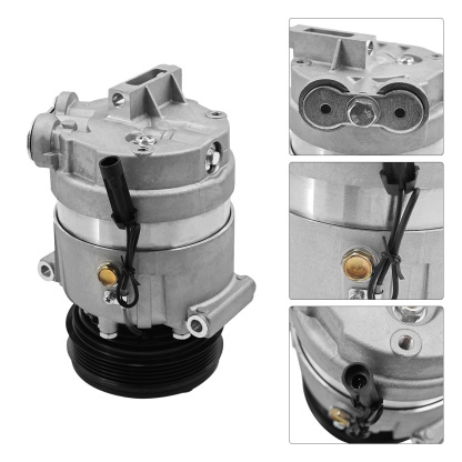 AC Compressor w/Clutch for Ferrari 360 2000-2005 3.6L for Maserati Quattroporte 2014