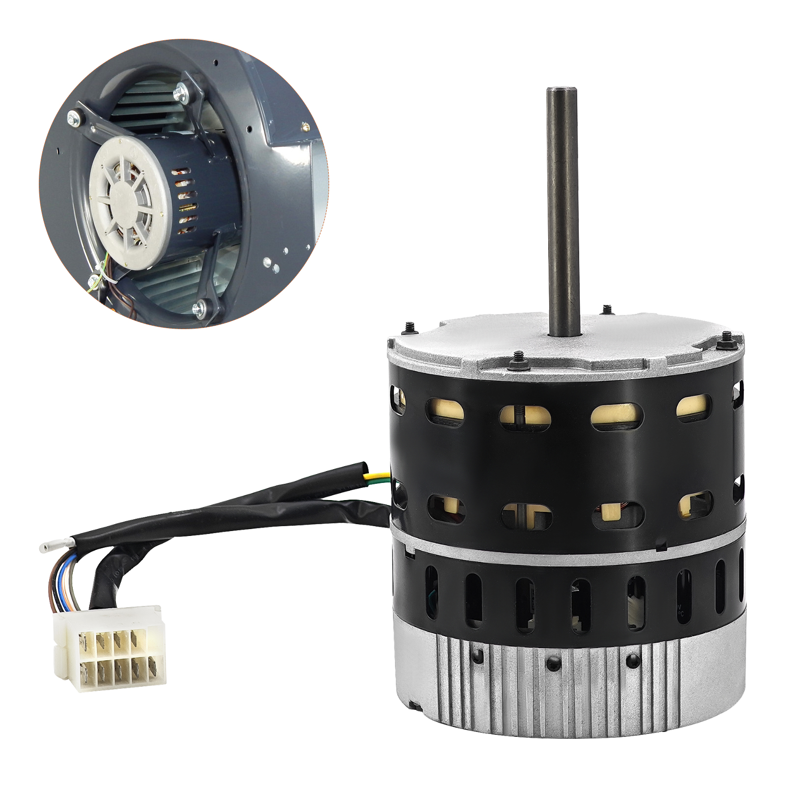 1/2 HP ECM X13 Furnace Blower Motor 208-230v 50/60Hz 3.8A 1050RPM for American Standard & Trane, Carrier/ICP, etc.