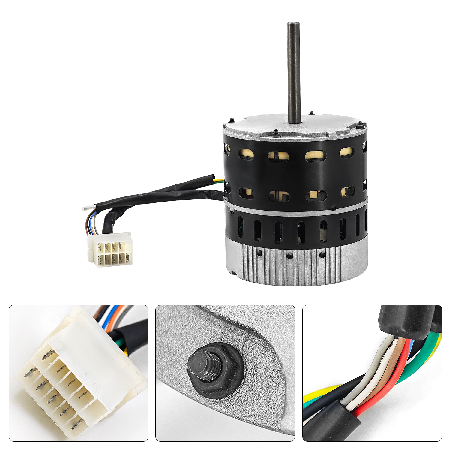 1/2 HP ECM X13 Furnace Blower Motor 208-230v 50/60Hz 3.8A 1050RPM for American Standard & Trane, Carrier/ICP, etc.