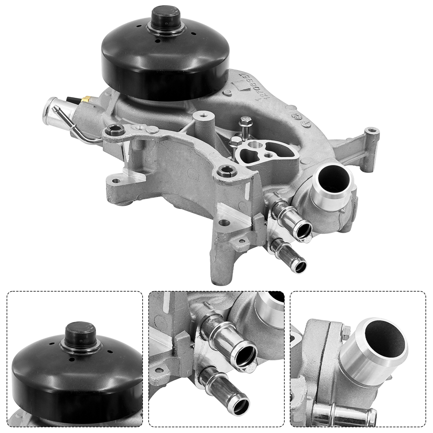 Water Pump for Chevrolet Silverado 3500/2500 HD for GMC Sierra 3500/2500 for Savana 6.6L 2020-2025