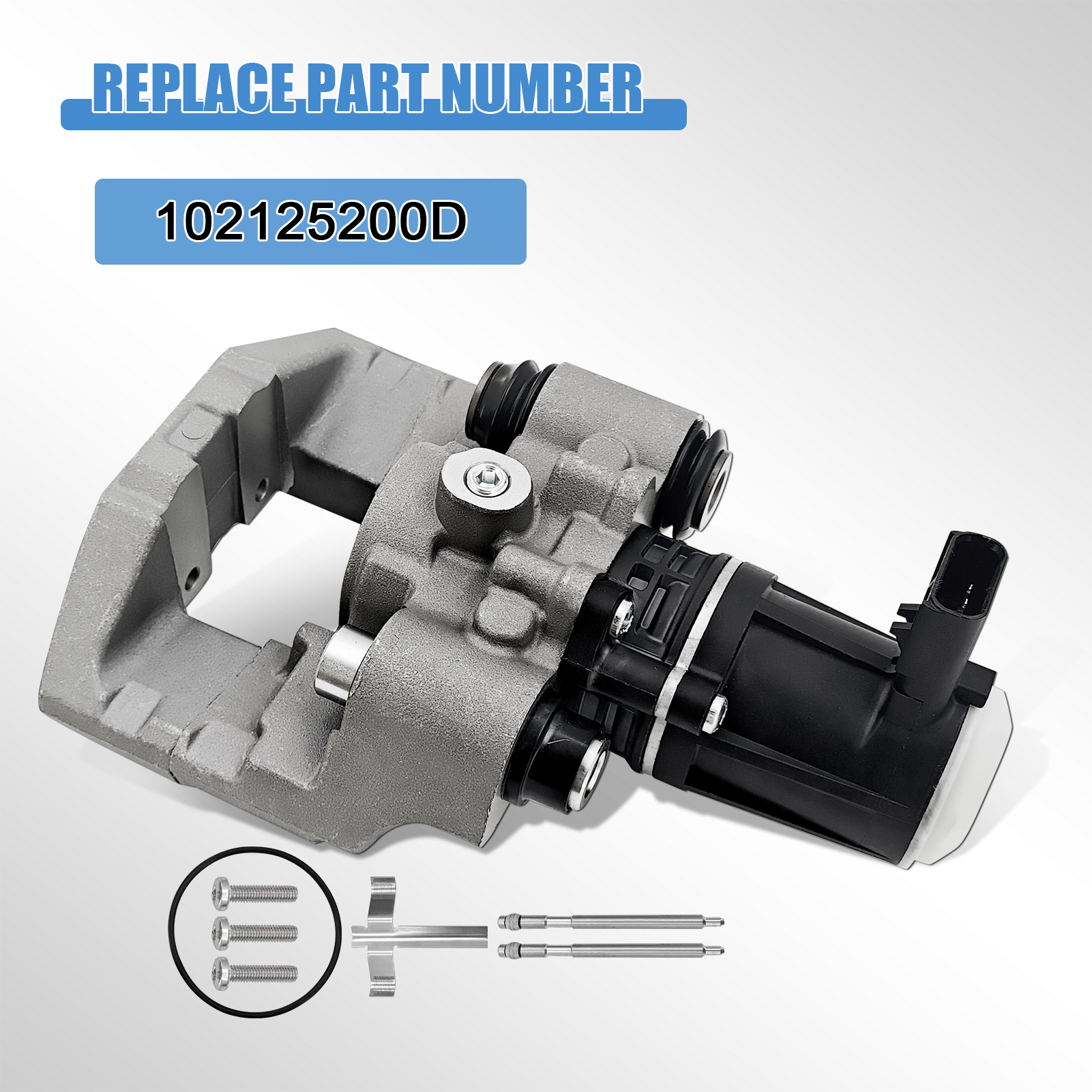 Parking Disc Brake Caliper Assembly without Bracket for Tesla Model S 2012-2020, for Model X 2016-2020 - Rear Left Driver Side