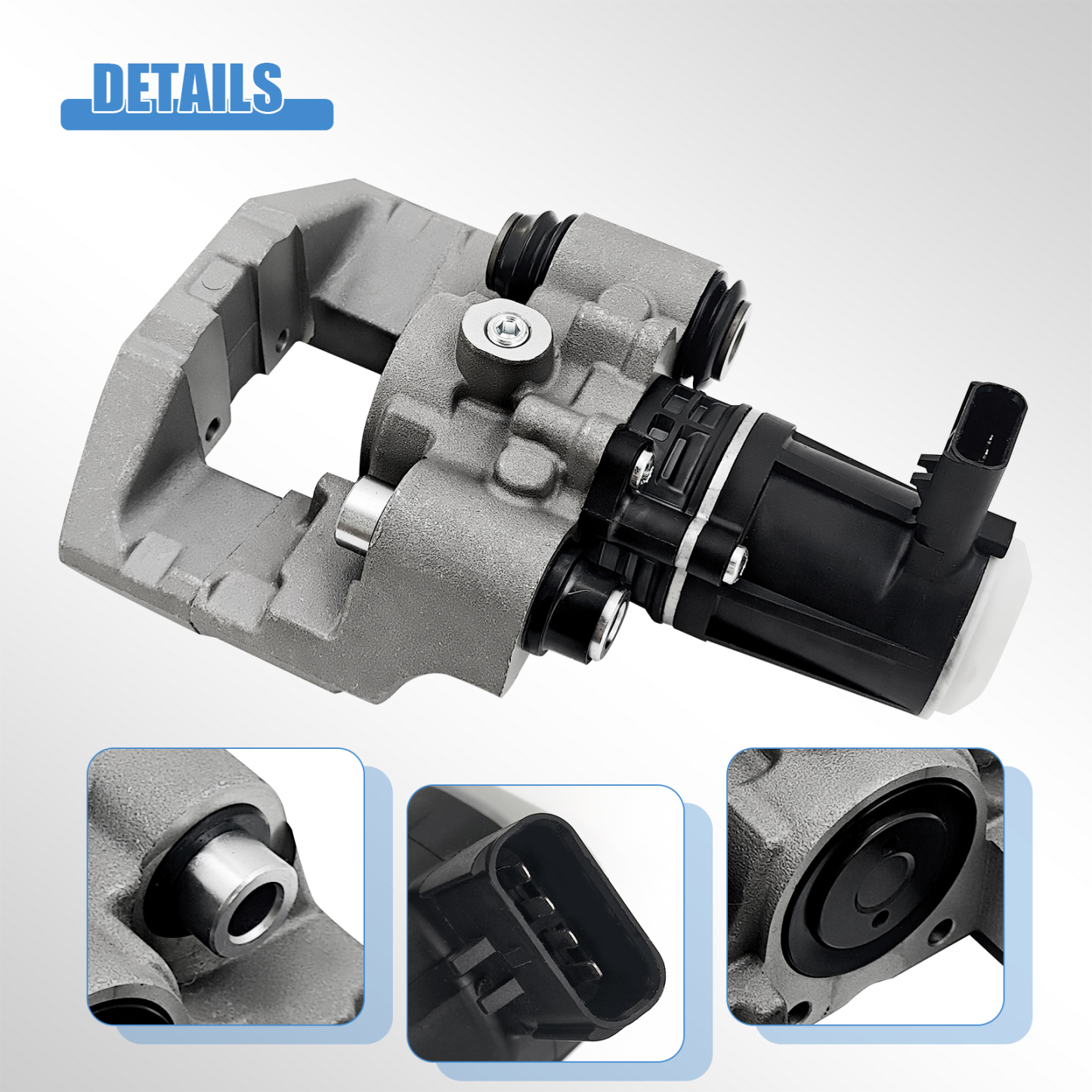 Parking Disc Brake Caliper Assembly without Bracket for Tesla Model S 2012-2020, for Model X 2016-2020 - Rear Left Driver Side