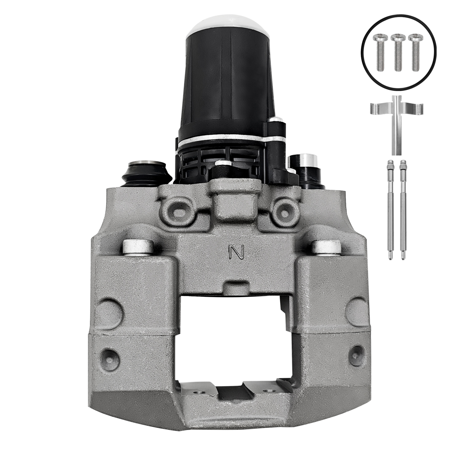 Parking Disc Brake Caliper Assembly without Bracket for Tesla Model S 2012-2020, for Model X 2016-2020 - Rear Passenger Right