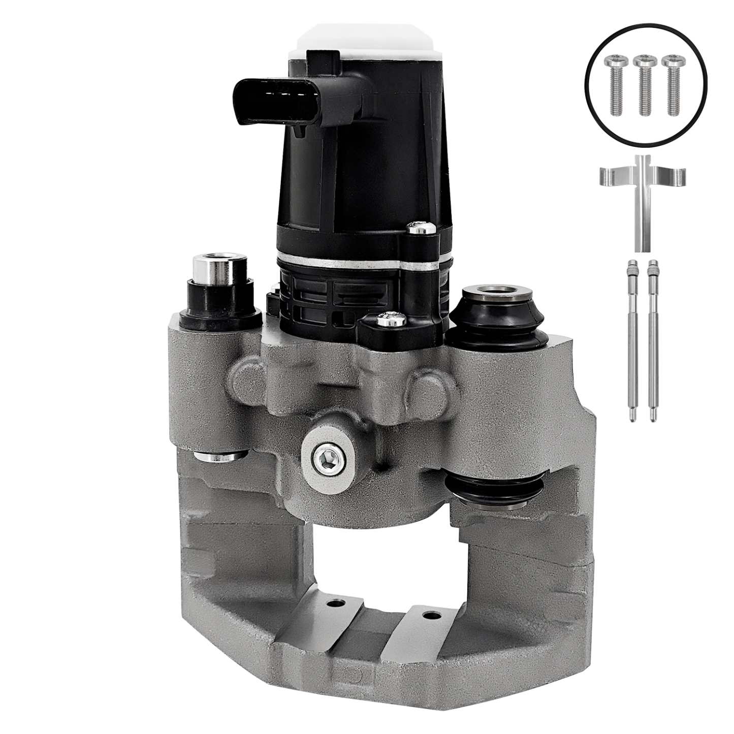 Parking Disc Brake Caliper Assembly without Bracket for Tesla Model S 2012-2020, for Model X 2016-2020 - Rear Passenger Right