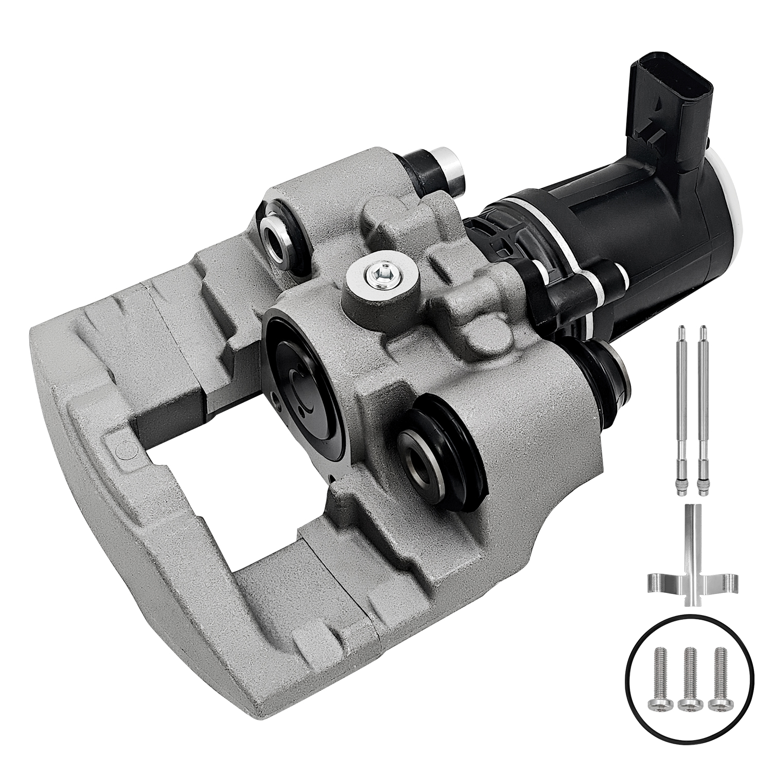 Parking Disc Brake Caliper Assembly without Bracket for Tesla Model S 2012-2020, for Model X 2016-2020 - Rear Passenger Right