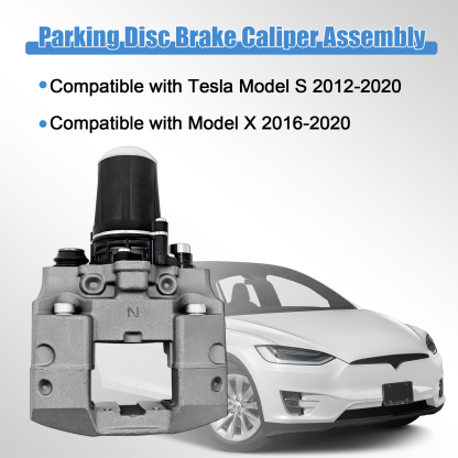 Parking Disc Brake Caliper Assembly without Bracket for Tesla Model S 2012-2020, for Model X 2016-2020 - Rear Passenger Right