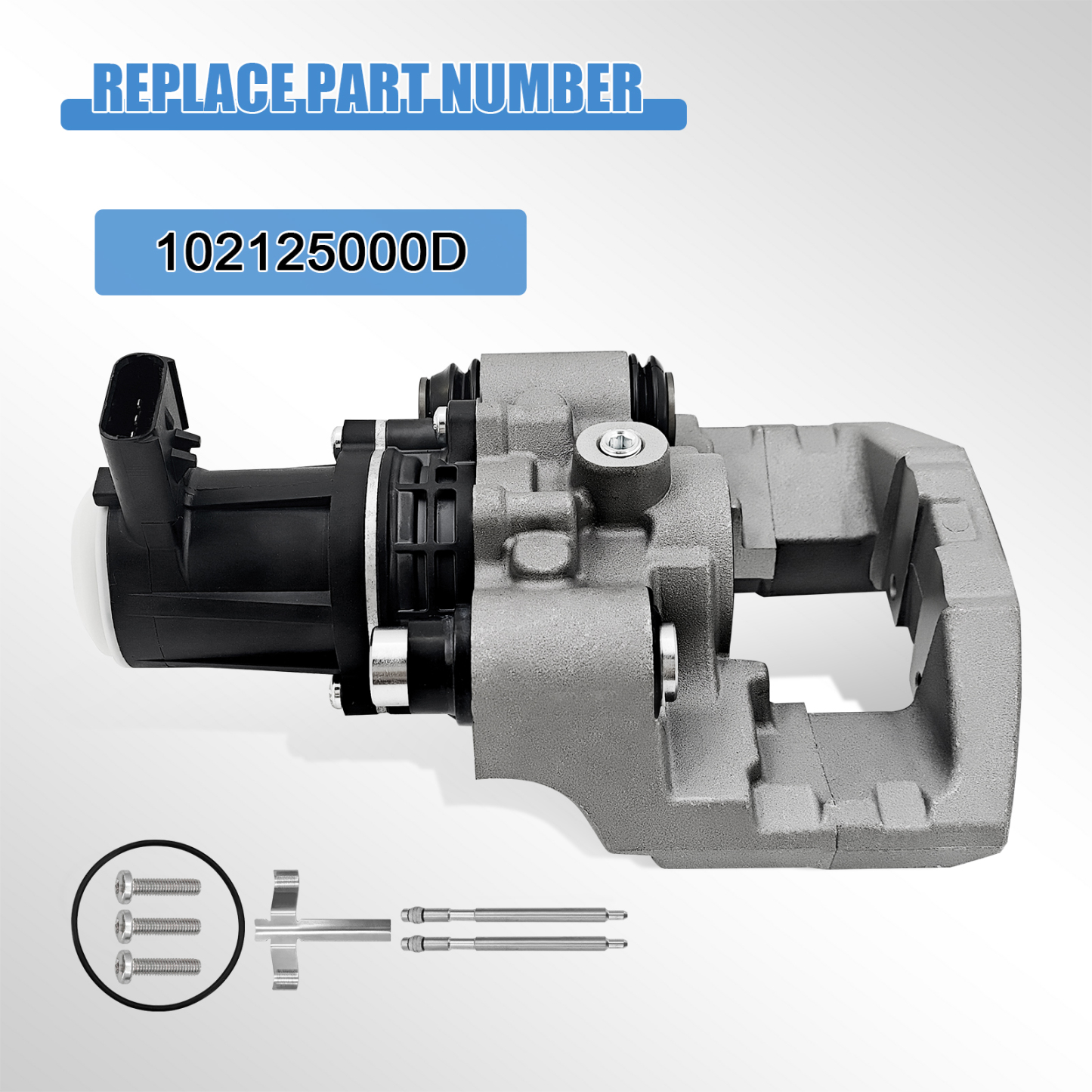 Parking Disc Brake Caliper Assembly without Bracket for Tesla Model S 2012-2020, for Model X 2016-2020 - Rear Passenger Right