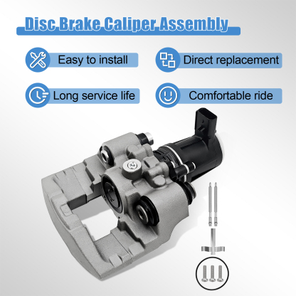 Parking Disc Brake Caliper Assembly without Bracket for Tesla Model S 2012-2020, for Model X 2016-2020 - Rear Passenger Right