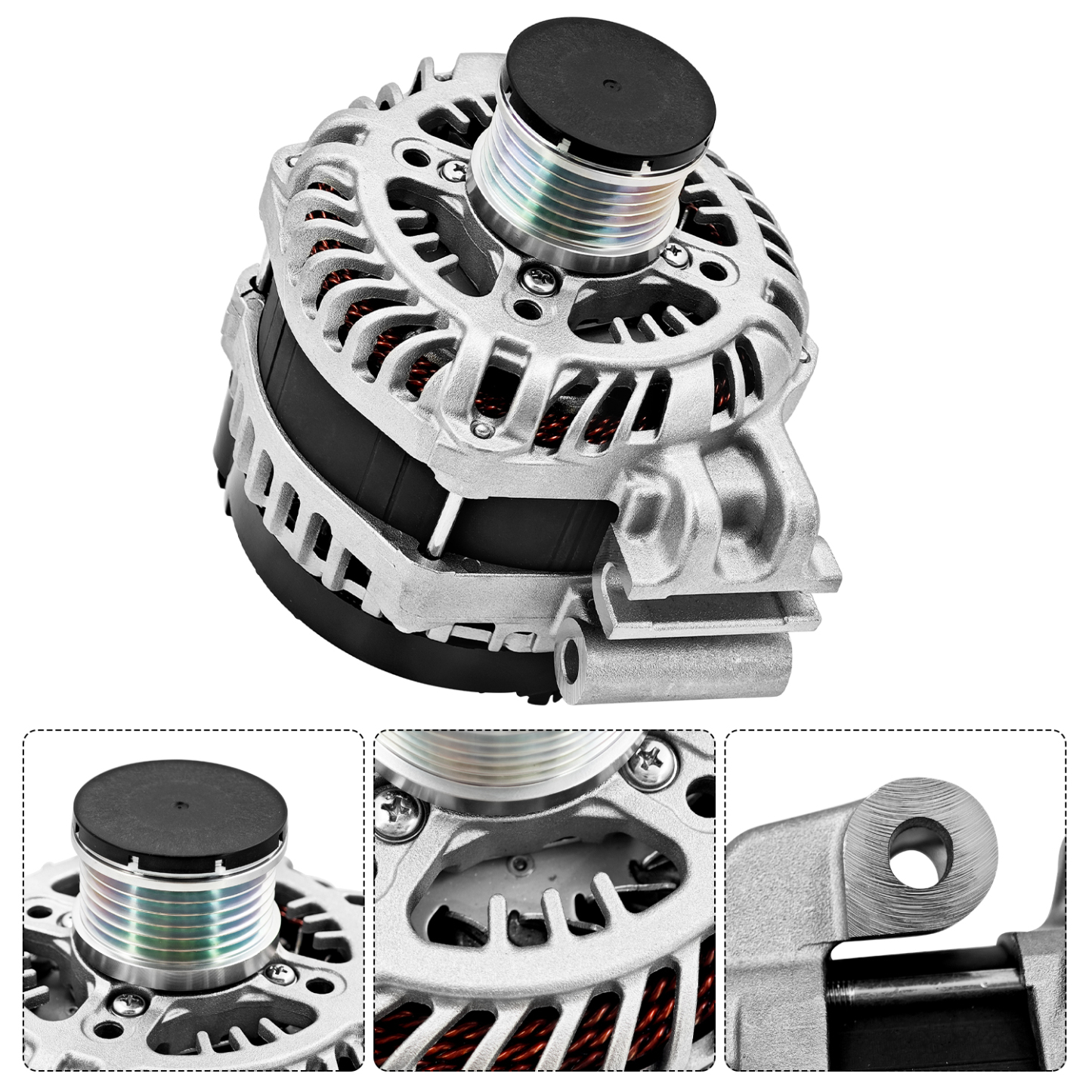 250AMP New Alternator Compatible with Ram 1500 3.0L 6.2L 2020-2024 for Ram 1500 TRX 2024