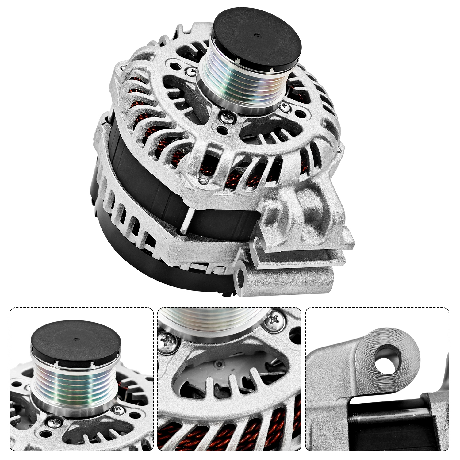250AMP New Alternator Compatible with Ram 1500 3.0L 6.2L 2020-2024 for Ram 1500 TRX 2024