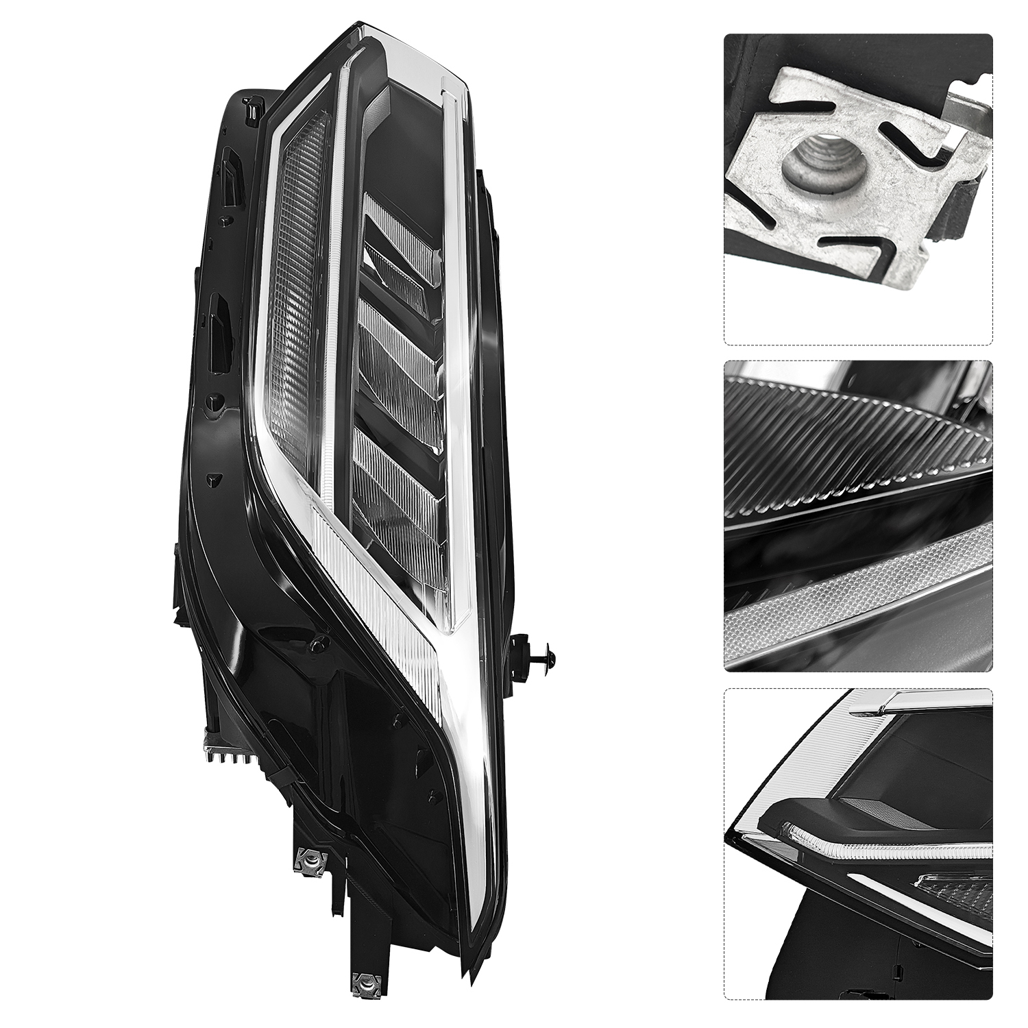 LED Headlight Fits for Volkswagen Tiguan SE 2022-2024 -Left Driver Side Non-AFS