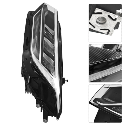 LED Headlight Fits for Volkswagen Tiguan SE 2022-2024 -Left Driver Side Non-AFS