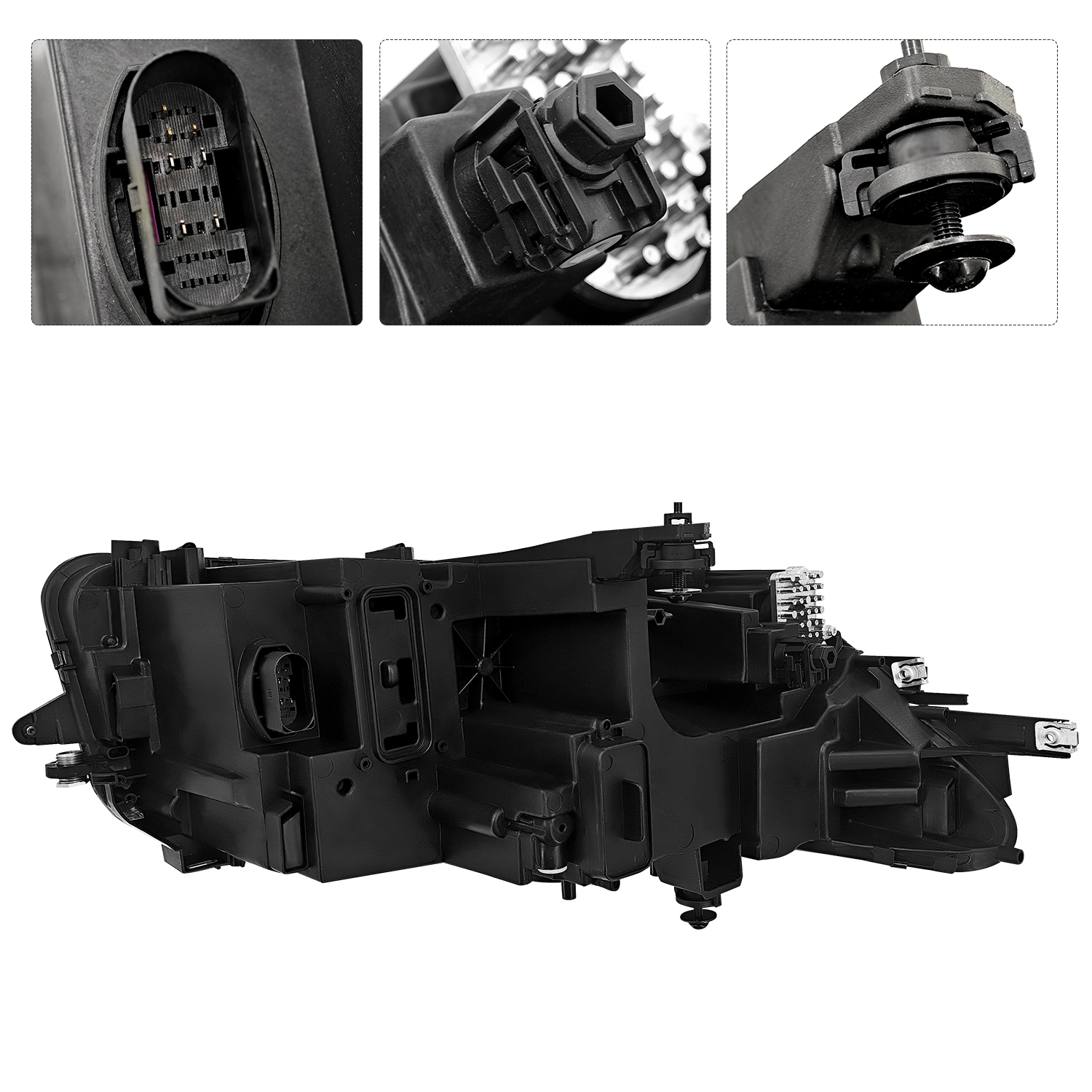 LED Headlight Fits for Volkswagen Tiguan SE 2022-2024 -Left Driver Side Non-AFS