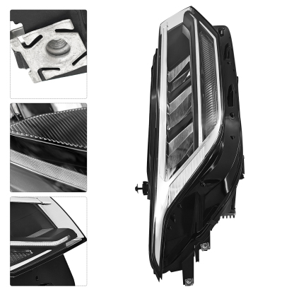 LED Headlight Fits for Volkswagen Tiguan SE 2022-2024 -Right Passenger Side Non-AFS