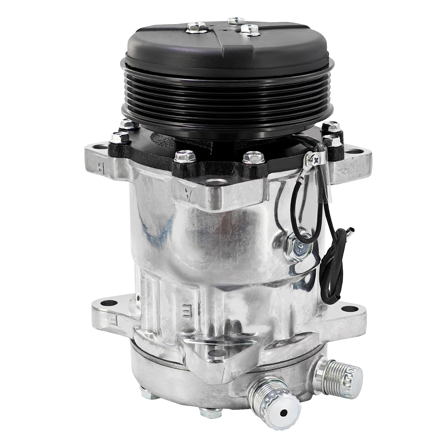 Air Conditioning Compressor for ford fits for New Holland 1089 1095 2450 2550 5640 6640 7740 7840 8240 8340 TS90 TS100 TS110 TS115