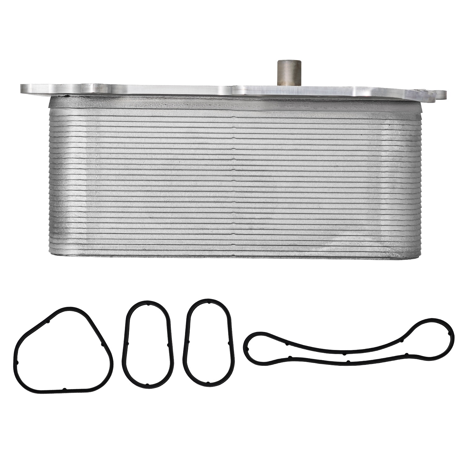 Engine Oil Cooler with Sealing Rings for Peterbilt 587 Fits for Paccar MX13 EPA10 DAF CF65 CF75 CF85 XF95 XF105