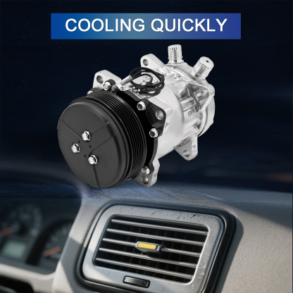 Air Conditioning Compressor for ford fits for New Holland 1089 1095 2450 2550 5640 6640 7740 7840 8240 8340 TS90 TS100 TS110 TS115