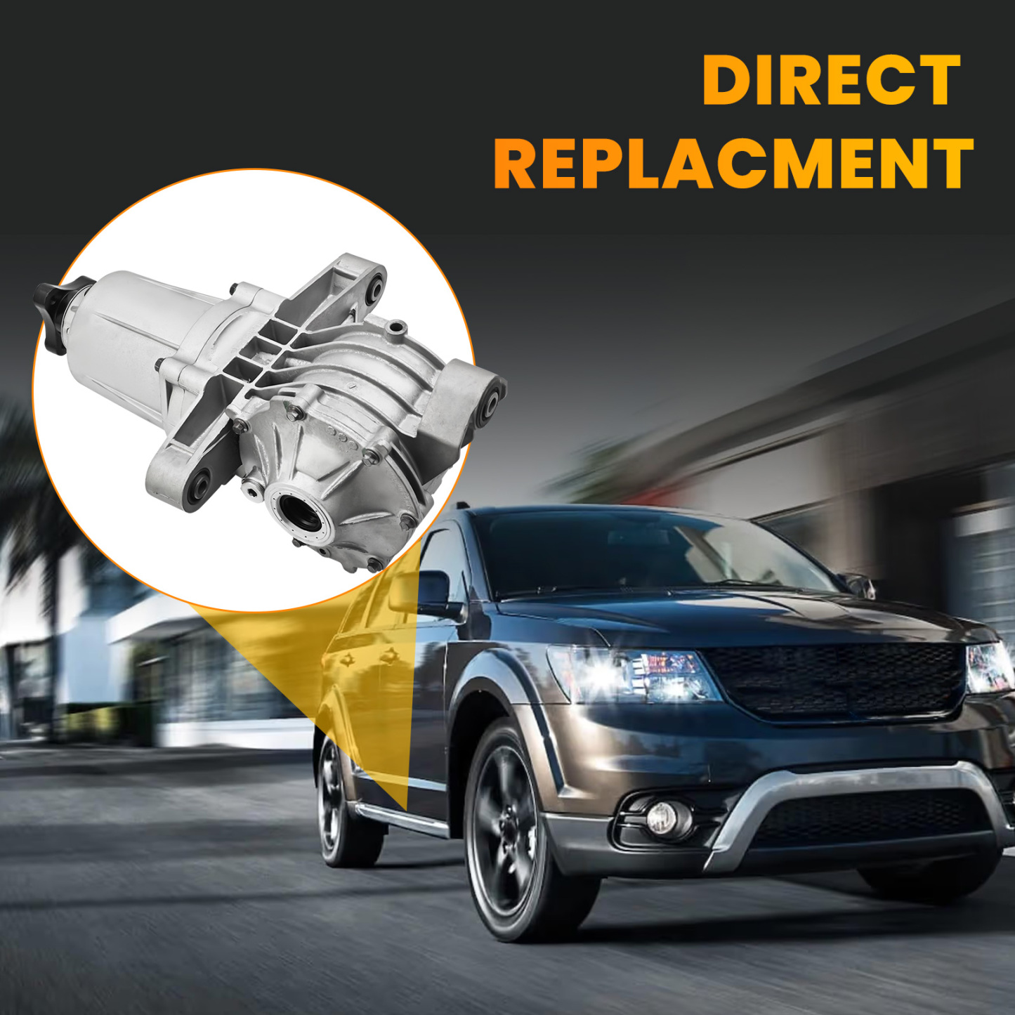 Rear Differential Carrier Assembly Compatible with Dodge Journey 2.4L 3.5L 3.6L 2009-2019 w/Viscous Unit Kit