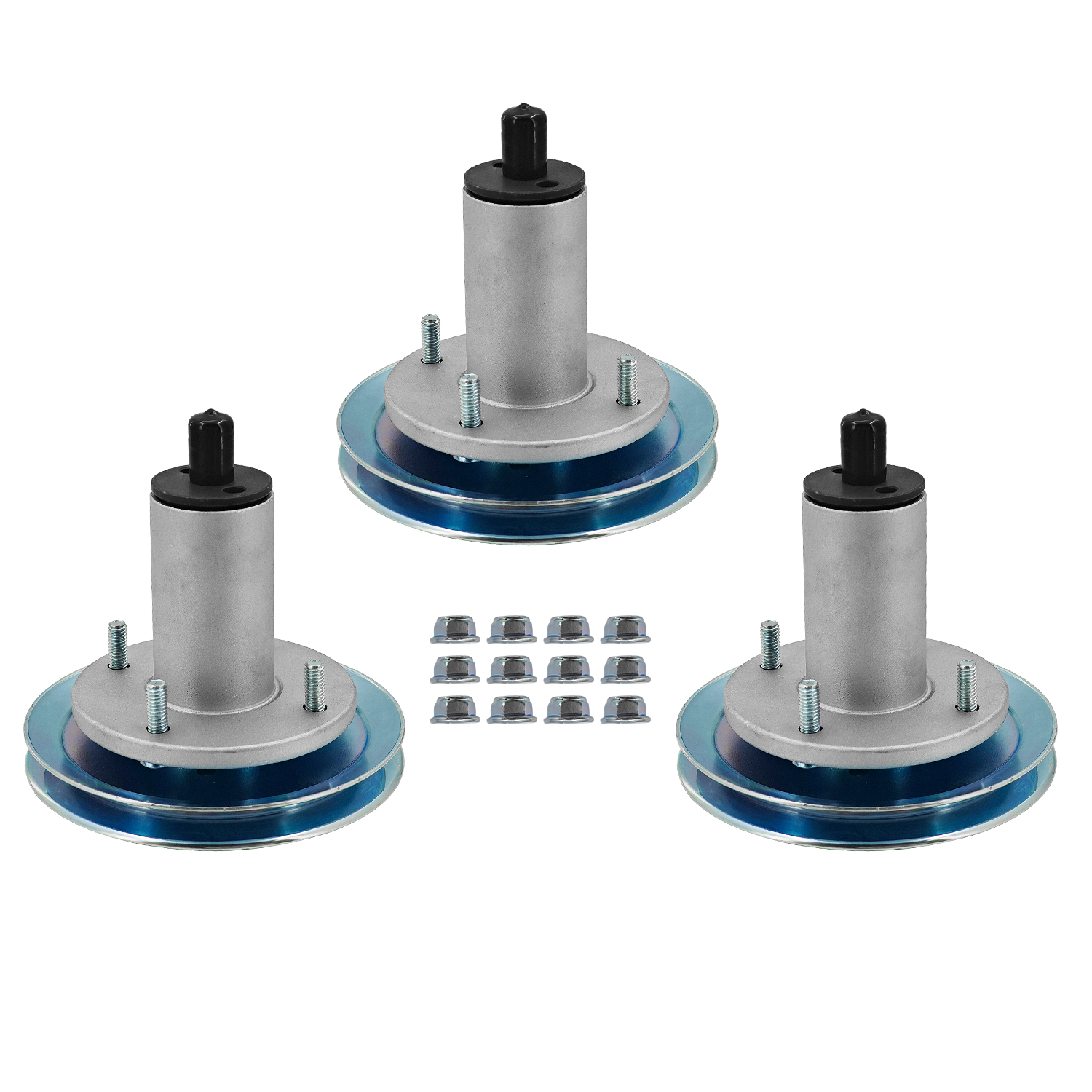 3-Pack Mower Spindle Assembly for Gravely ZTX 60 ZT XL 60 Replacement for Ariens Ikon-XL 60 Ikon-XD 60 Edge 42 Deck Spindle Parts