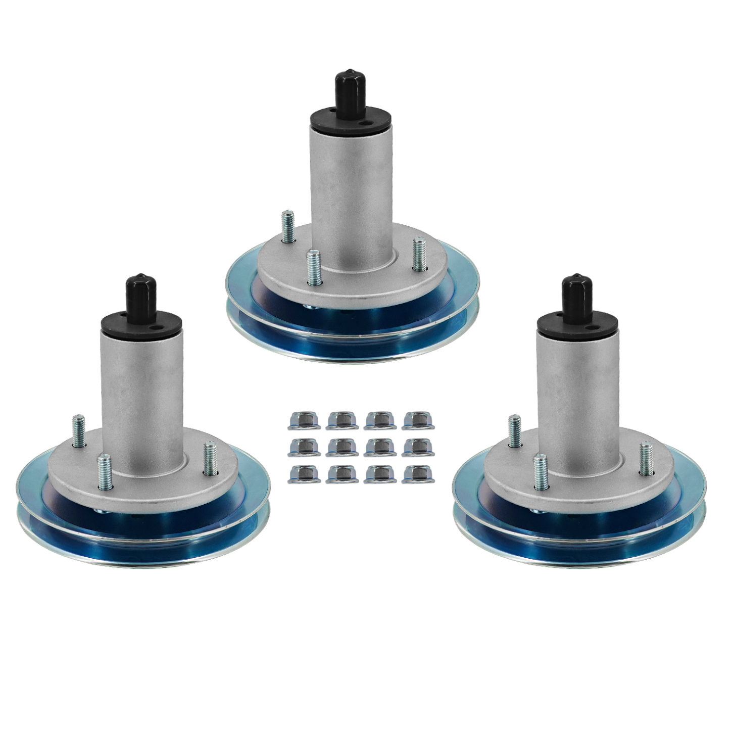 3-Pack Mower Spindle Assembly for Gravely ZTX 60 ZT XL 60 Replacement for Ariens Ikon-XL 60 Ikon-XD 60 Edge 42 Deck Spindle Parts