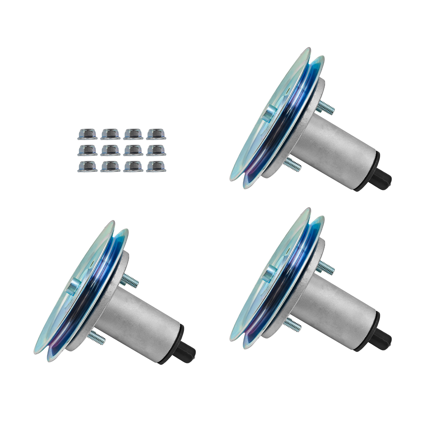 3-Pack Mower Spindle Assembly for Gravely ZTX 60 ZT XL 60 Replacement for Ariens Ikon-XL 60 Ikon-XD 60 Edge 42 Deck Spindle Parts