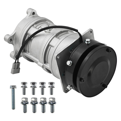 A/C Compressor with Clutch Fit for John Deere 4020 4030 4430 4440 4000 4040 4230 2040 2140 3040 3140 6600 7720 8820