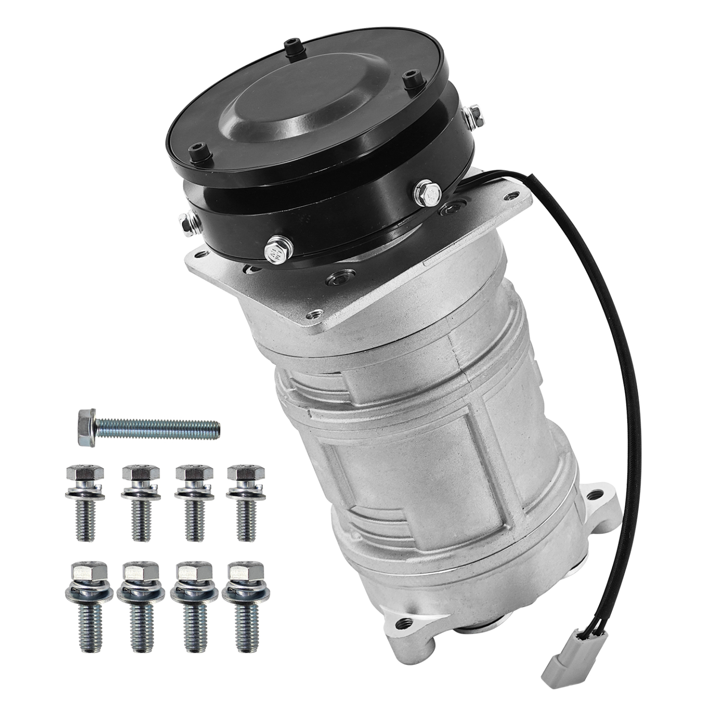 A/C Compressor with Clutch Fit for John Deere 4020 4030 4430 4440 4000 4040 4230 2040 2140 3040 3140 6600 7720 8820