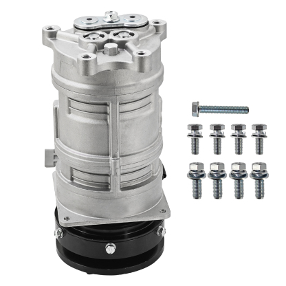 A/C Compressor with Clutch Fit for John Deere 4020 4030 4430 4440 4000 4040 4230 2040 2140 3040 3140 6600 7720 8820