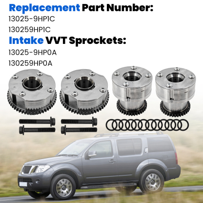 Intake & Exhaust Engine VVT Sprocket for Nissan Maxima 2015-2016,Murano 2015-2024,Maxima 2016-2023,Altima 2014-2018