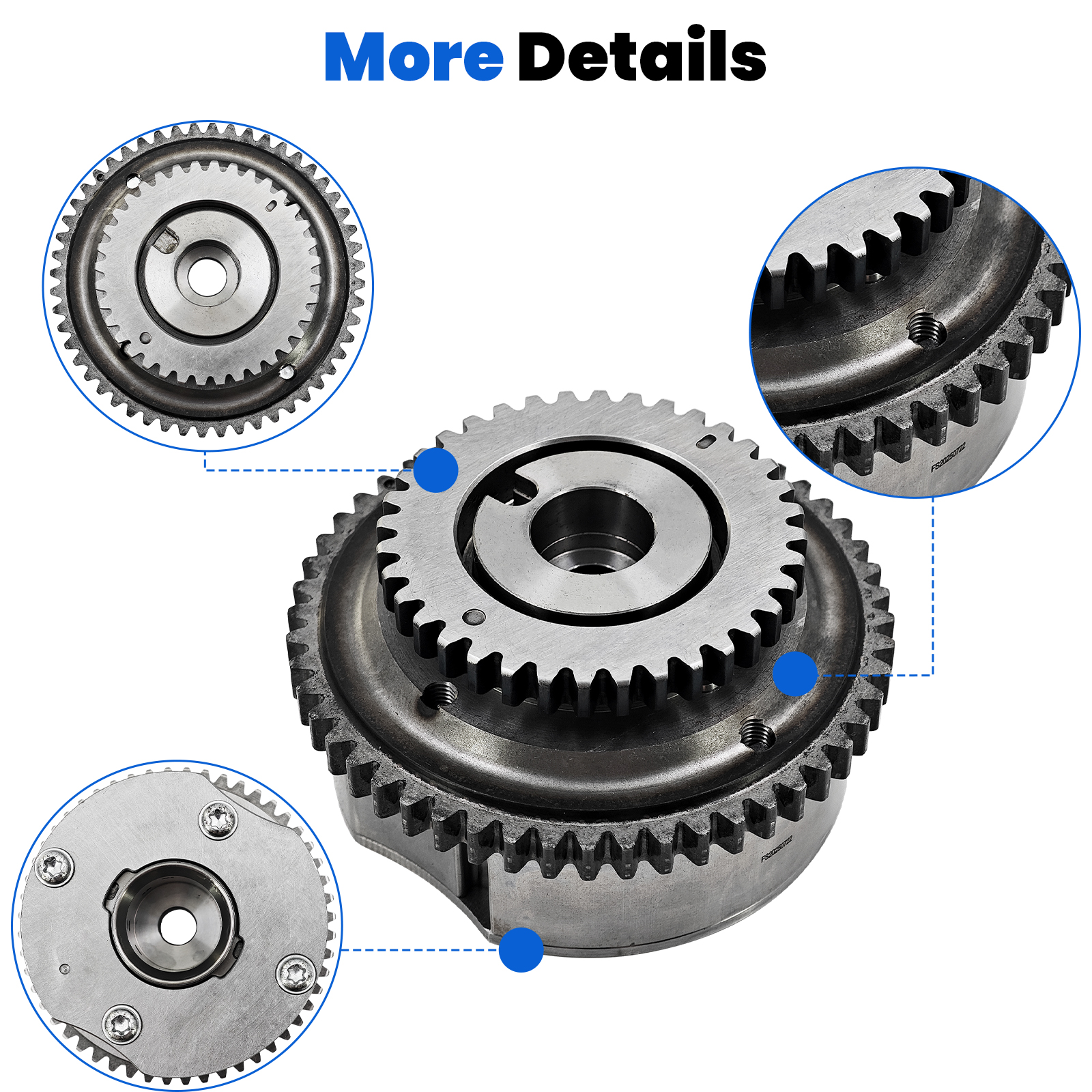 Intake & Exhaust Engine VVT Sprocket for Nissan Maxima 2015-2016,Murano 2015-2024,Maxima 2016-2023,Altima 2014-2018