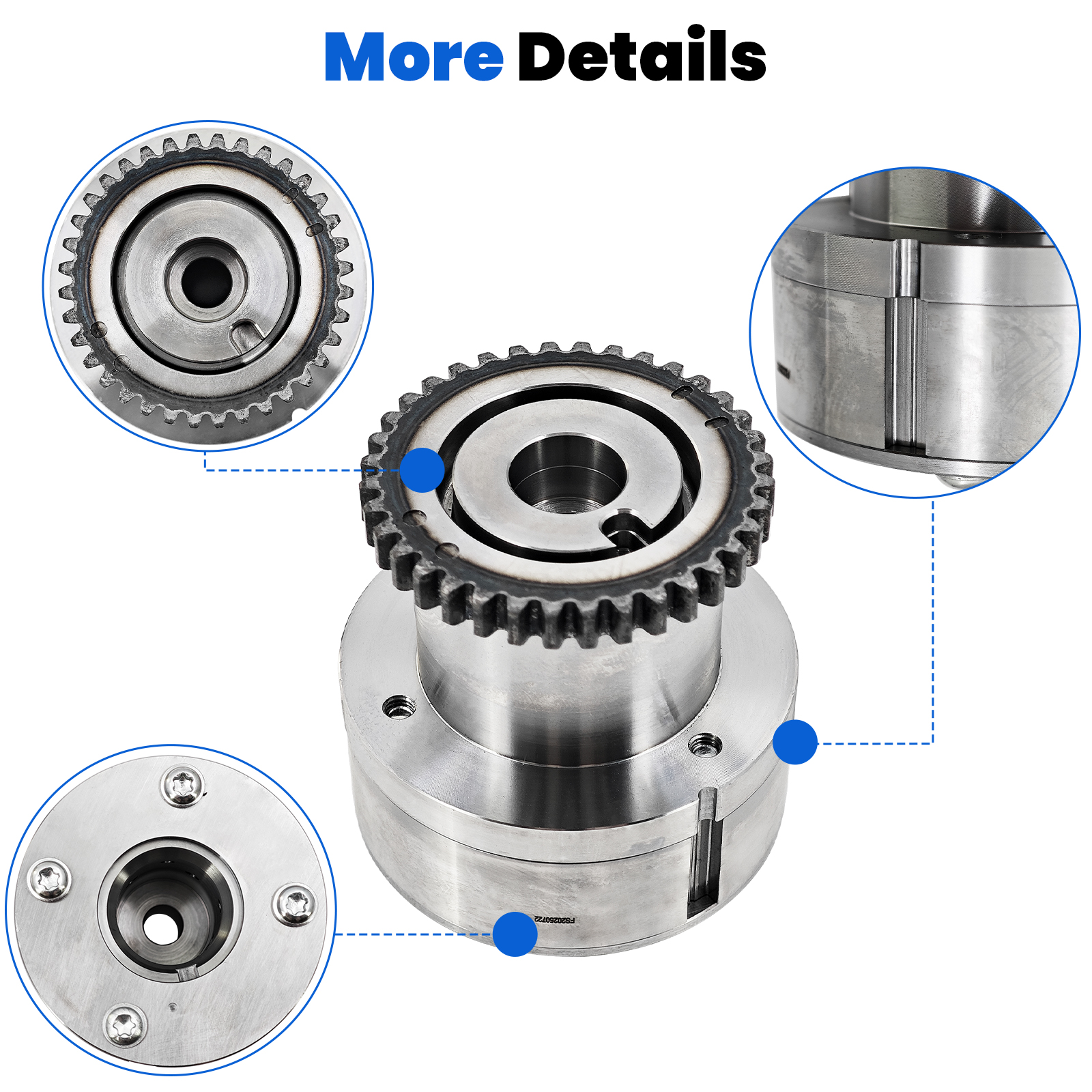 Intake & Exhaust Engine VVT Sprocket for Nissan Maxima 2015-2016,Murano 2015-2024,Maxima 2016-2023,Altima 2014-2018