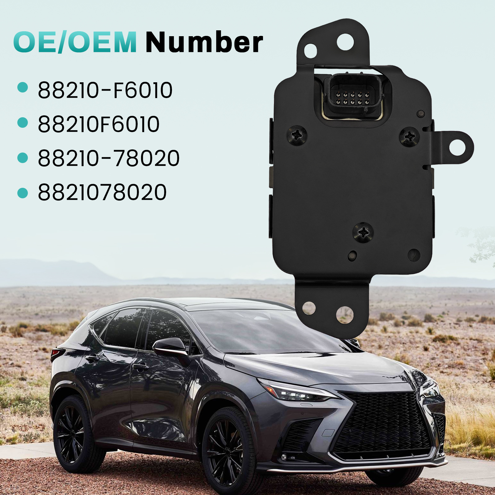 Front Cruise Control Distance Sensor fits for Toyota Corolla Cross Crown bZ4X 2023-2025 fits for Lexus NX250 NX350 NX350h NX450h+ 2022-2025