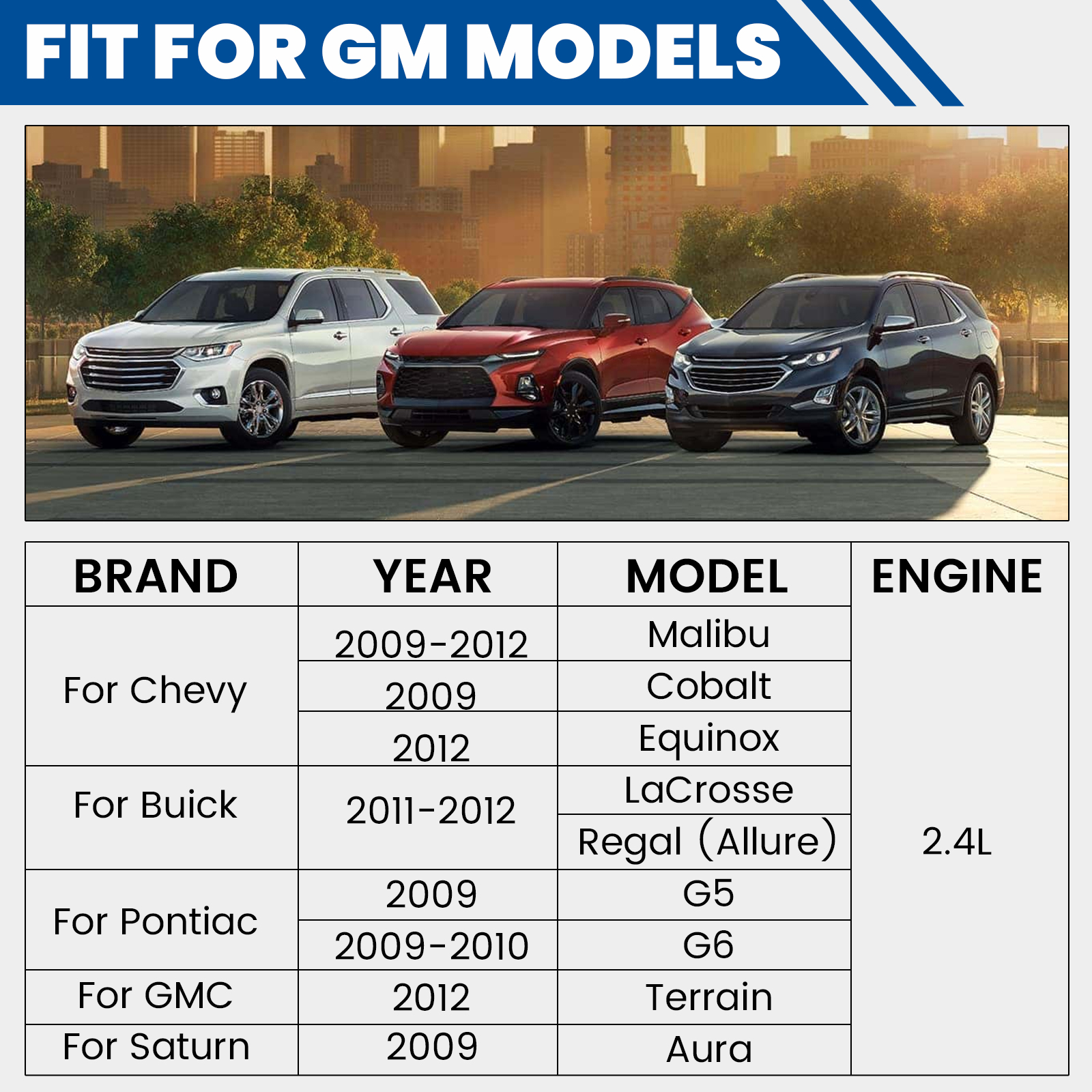  Secondary Air Injection Check Valve 2.4L For Chevy Malibu/Cobalt/Equinox, For Buick LaCrosse/Regal, For Pontiac G5 G6, For GMC Terrain and Saturn Aura