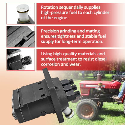  Fuel Injection Pump for John Deere 750 CH15618 for Yanmar YM180 YM186 YM187 YM220 YM226 YM250 YM1301 YM1401 YM1502 YM1510 YM1601 YM1610 YM1702 YMG1800 YM1802