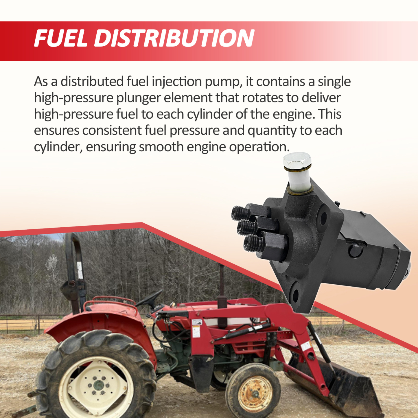  Fuel Injection Pump for John Deere 750 CH15618 for Yanmar YM180 YM186 YM187 YM220 YM226 YM250 YM1301 YM1401 YM1502 YM1510 YM1601 YM1610 YM1702 YMG1800 YM1802