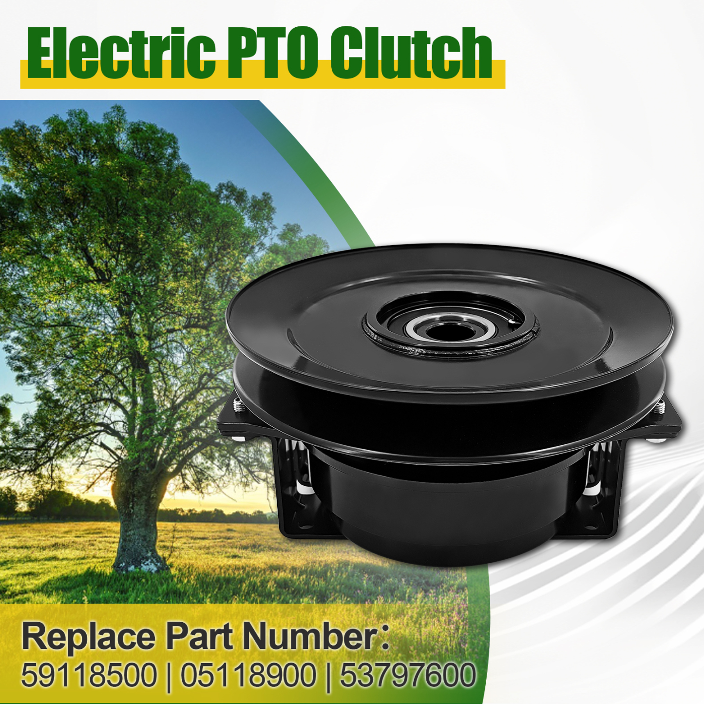 Electric PTO Clutch for Ariens Apex 48/52/60 for Gravely ZT HD 44/48/52/60 Pro-Turn Pro Turn Z48/Z52/Z60 for Ogura GT1.5-AR09