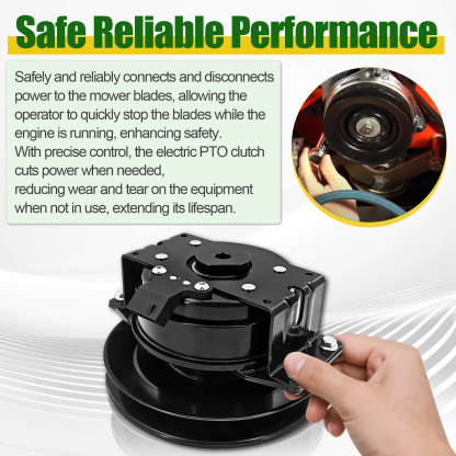 Electric PTO Clutch for Ariens Apex 48/52/60 for Gravely ZT HD 44/48/52/60 Pro-Turn Pro Turn Z48/Z52/Z60 for Ogura GT1.5-AR09