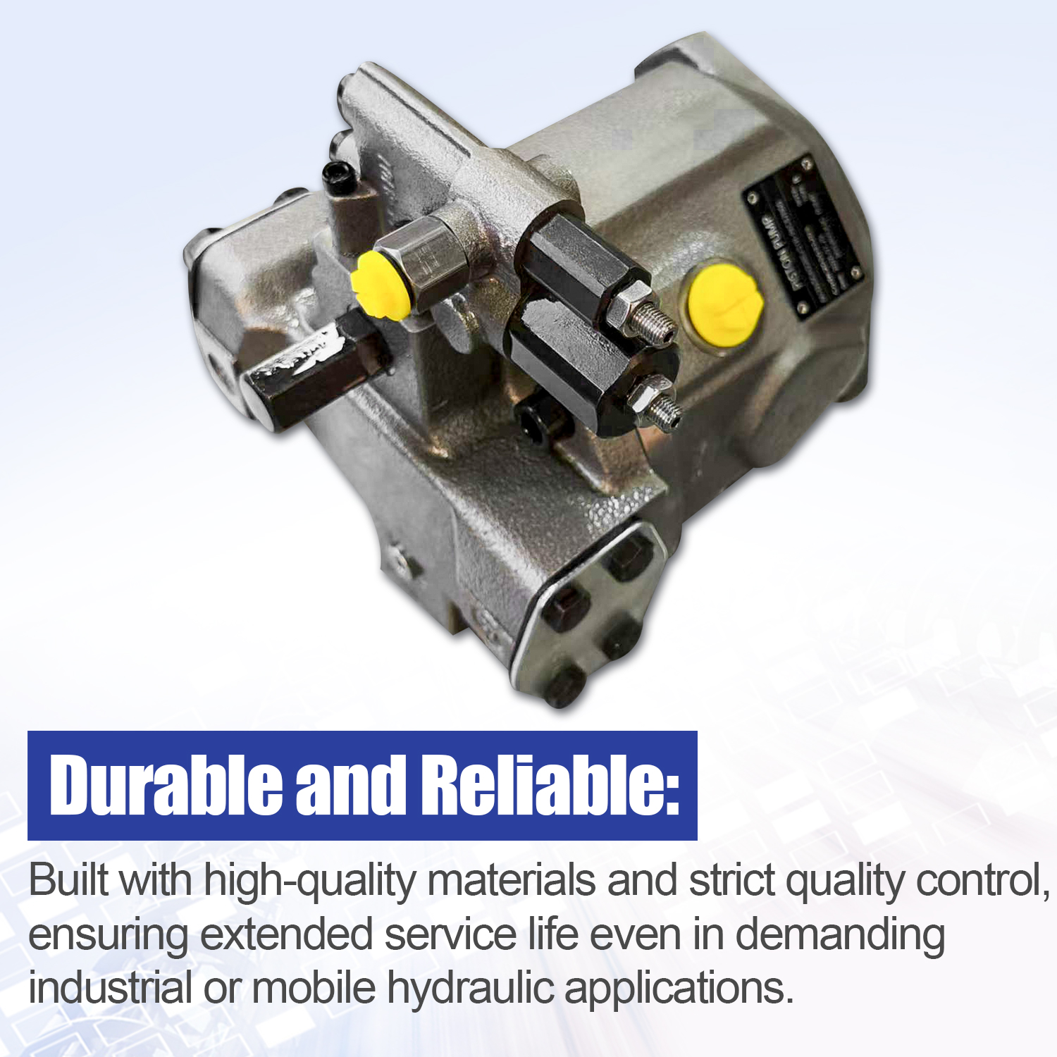Hydraulic Pump Compatible with Rexroth A10VSO45DFR R902549812 