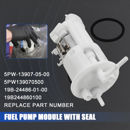 Fuel Pump Module Assembly with Seal for Yamaha YZF-R1 2002-2006 for YZF-R6 2003-2005 for YZF-R6S 2006-2009