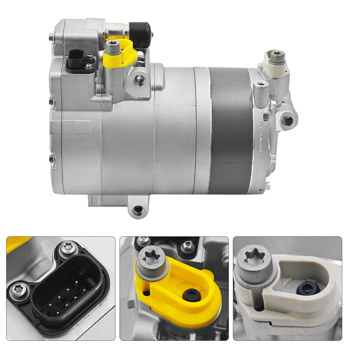 A/C Compressor Compatible with BMW i3 2014-2021 and for i3s 2018-2021 0.6L 