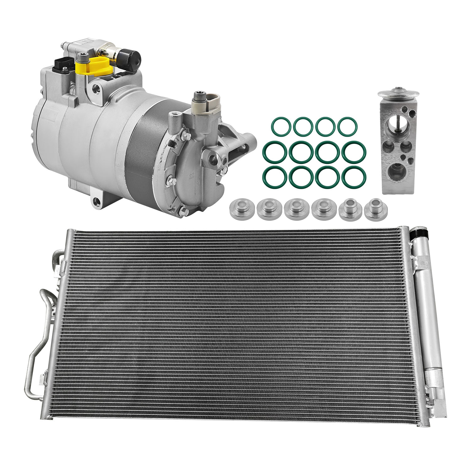 [Copy]A/C Compressor with Radiator Kit for BMW i3 2014-2021 for i3s 2018-2021 0.6L 
